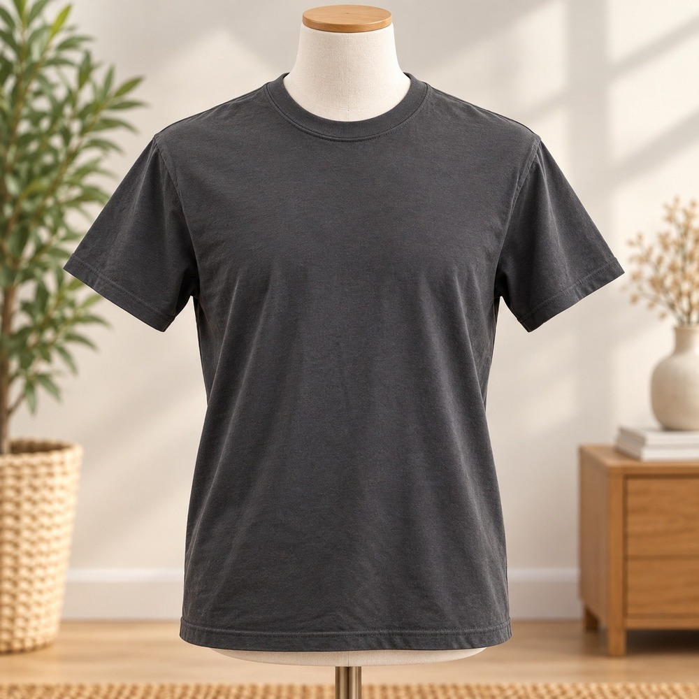 Athletic Works T-Shirt Mens XL Black Short Sleeve Crew Neck Solid Active Top